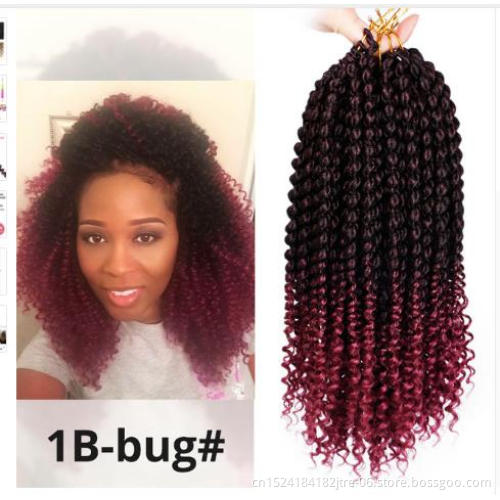 Japanese Kaneka fiber promotion list crochet passion pre twisted braids, pre twisted passion twist hair bomb